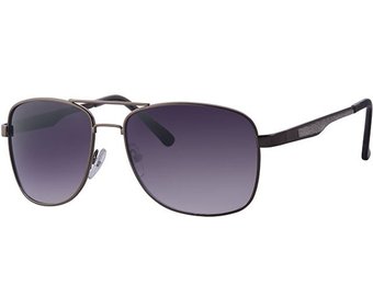 Piloten zonnebril zwart / nickel