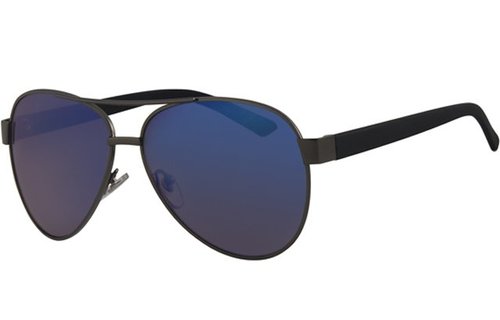 Aviator zonnebril mat zwart