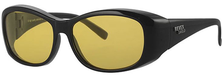 Overzet Zonnebril night vision black