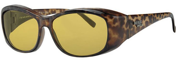 Overzet Zonnebril night vision leopard
