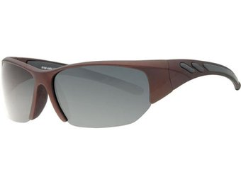 Polaroid sport zonnebril bruin/zwart