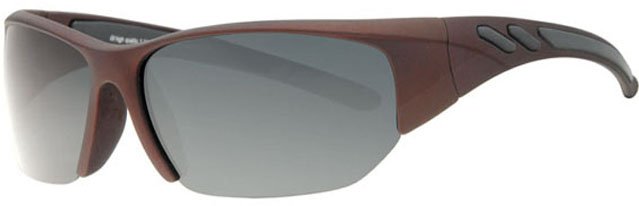 Polaroid sport zonnebril bruin/zwart