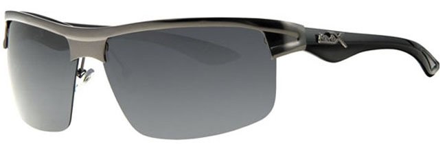 sporty Polaroid zonnebril Silver/black sporty Polaroid zonnebril Silver/black