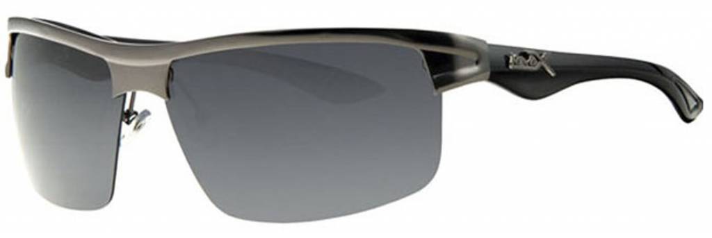 sporty Polaroid zonnebril Silver/black sporty Polaroid zonnebril Silver/black