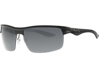 sporty Polaroid zonnebril matt black