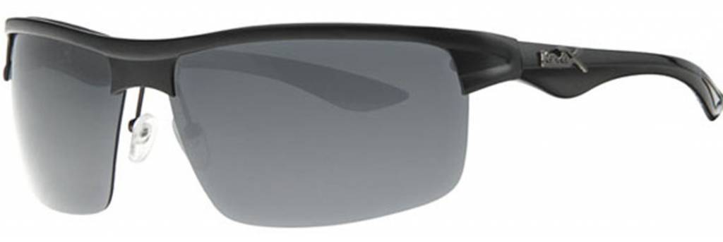 sporty Polaroid zonnebril matt black sporty Polaroid zonnebril matt black