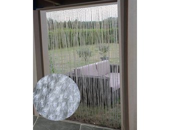 Vliegengordijn transparant 140x240 cm. Medusa groot