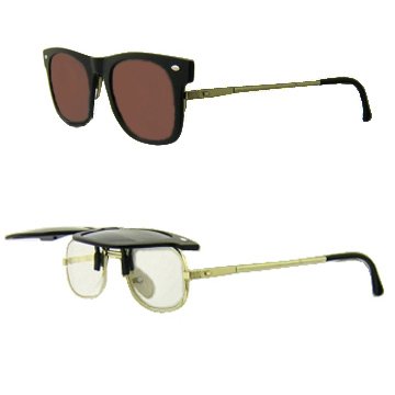 Wayfarer Clip -On Zonnebril Brown Wayfarer Clip -On Zonnebril Brown