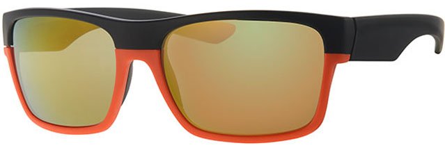 vintage zonnebril black/orange