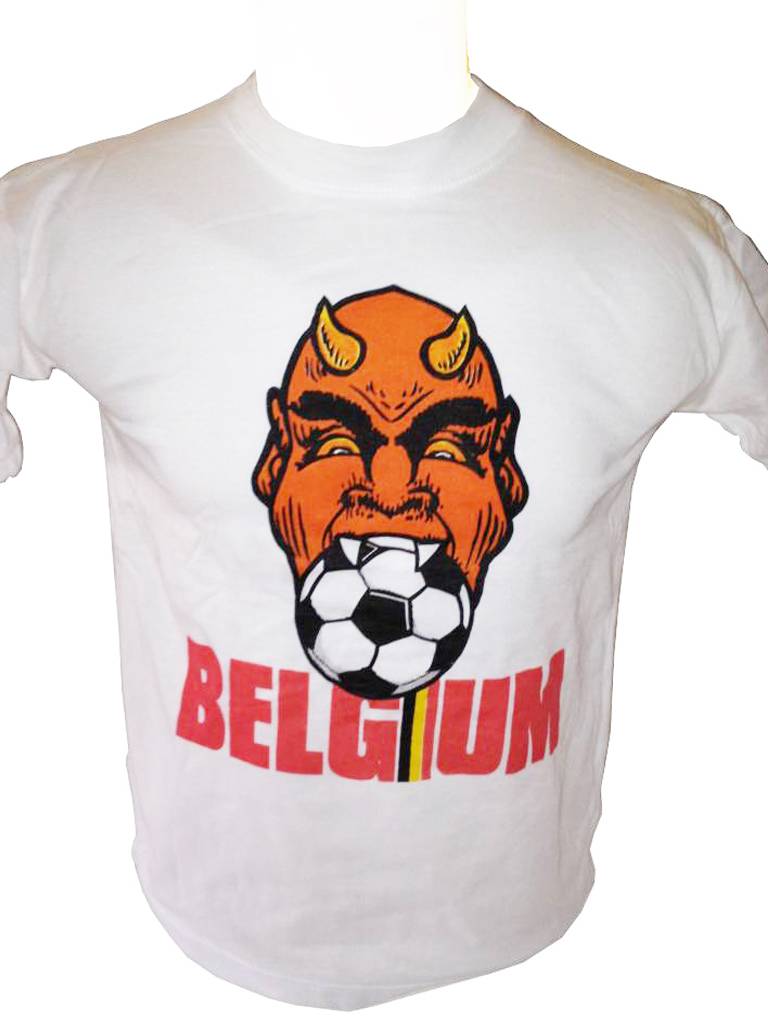 T-shirt Belgium duivel-bal T-shirt Belgium duivel-bal