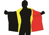 Cape vlag België 150 X 90 cm.