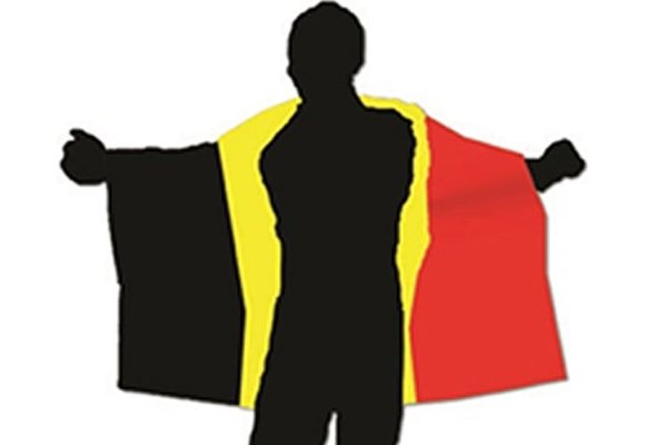 Cape vlag België 150 X 90 cm.