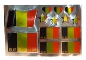 Stickers België (13 stuks)