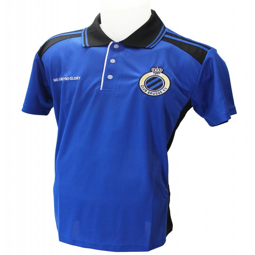 Polo Shirt Club Brugge Blauw/zwart | Megatip.be