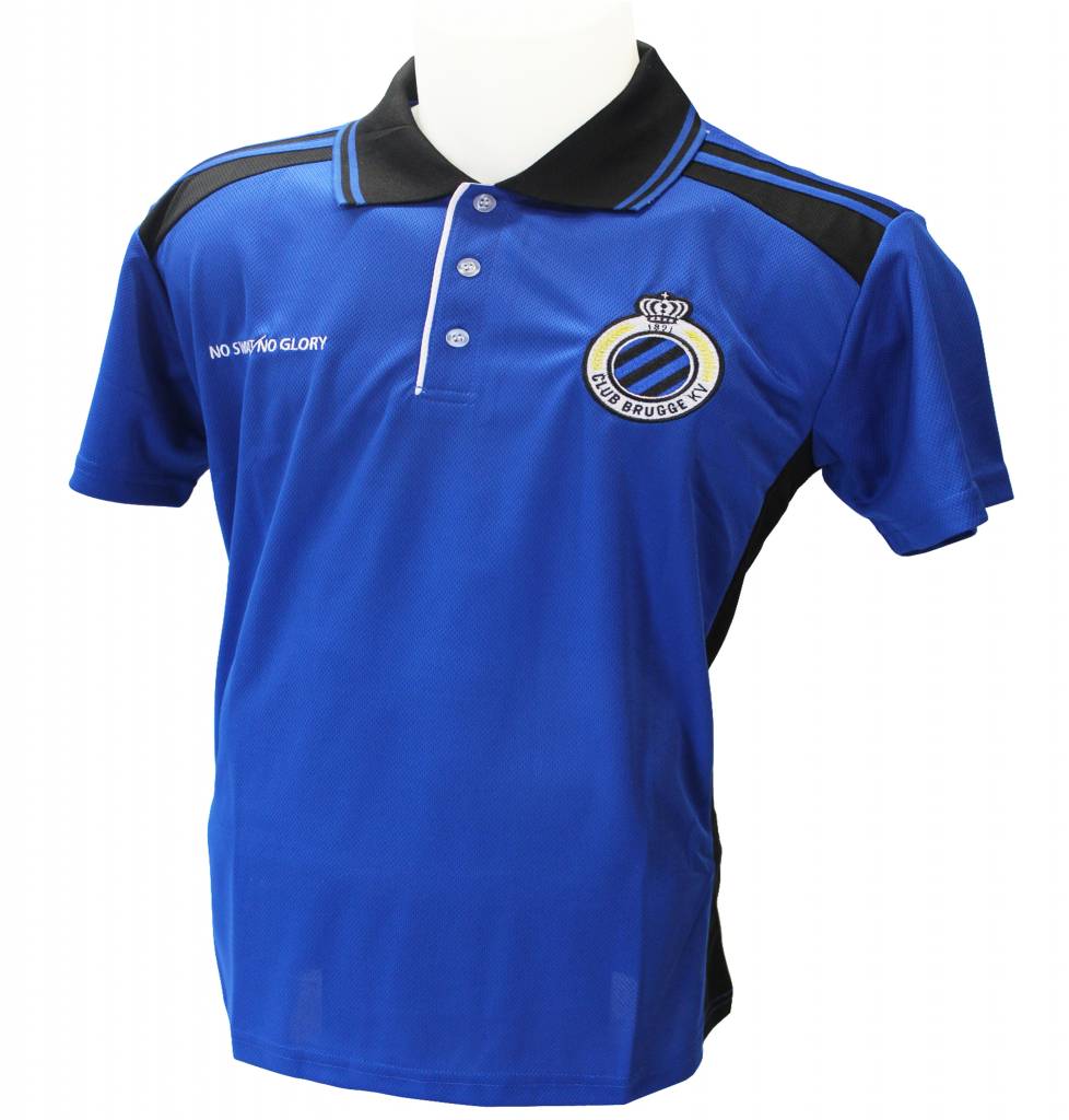 Polo Shirt Club Brugge Blauw/zwart