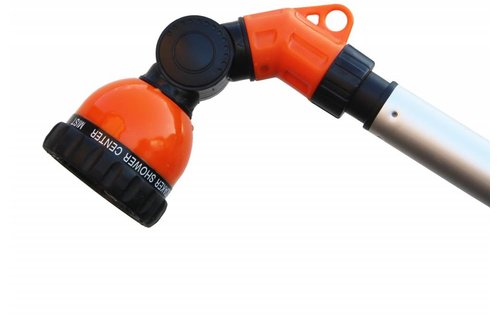 Draaibare Sproeikop voor telescoopsteel met 9 sproeistanden Draaibare Sproeikop voor telescoopsteel met 9 sproeistanden