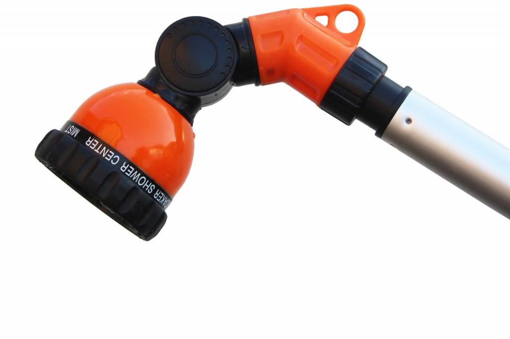 Draaibare Sproeikop voor telescoopsteel met 9 sproeistanden Draaibare Sproeikop voor telescoopsteel met 9 sproeistanden