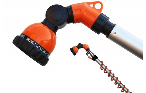 Draaibare Sproeikop voor telescoopsteel met 9 sproeistanden Draaibare Sproeikop voor telescoopsteel met 9 sproeistanden