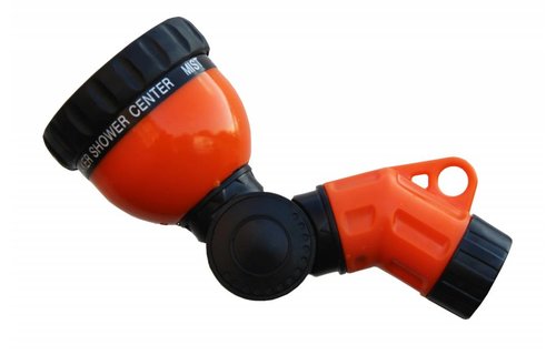 Draaibare Sproeikop voor telescoopsteel met 9 sproeistanden Draaibare Sproeikop voor telescoopsteel met 9 sproeistanden