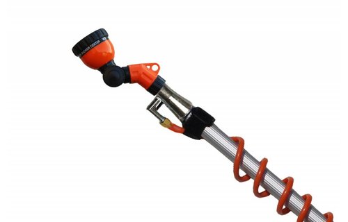 Draaibare Sproeikop voor telescoopsteel met 9 sproeistanden Draaibare Sproeikop voor telescoopsteel met 9 sproeistanden
