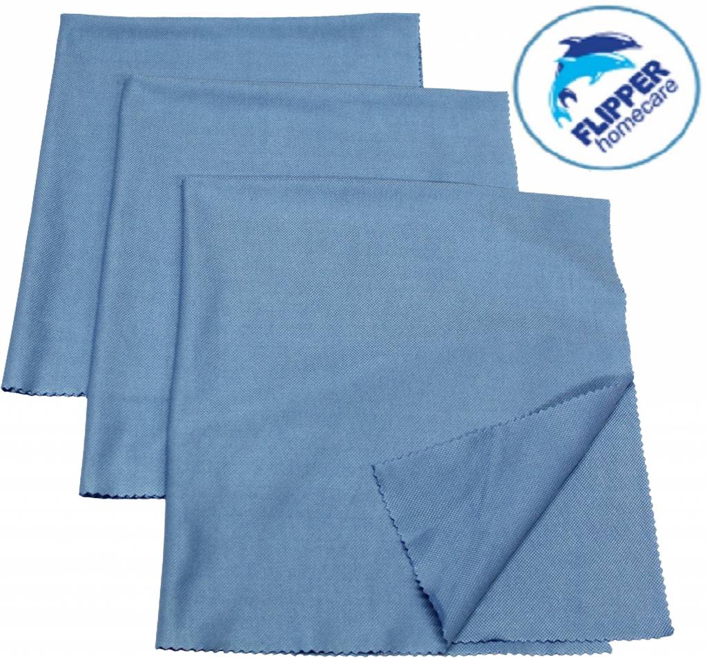 verfijnde microvezeldoeken 40 x 50 cm. ( 3 stuks )