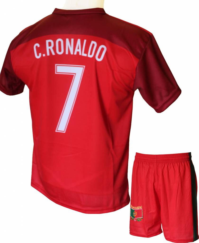 Portugal Voetbaltenue Ronaldo "Thuis"