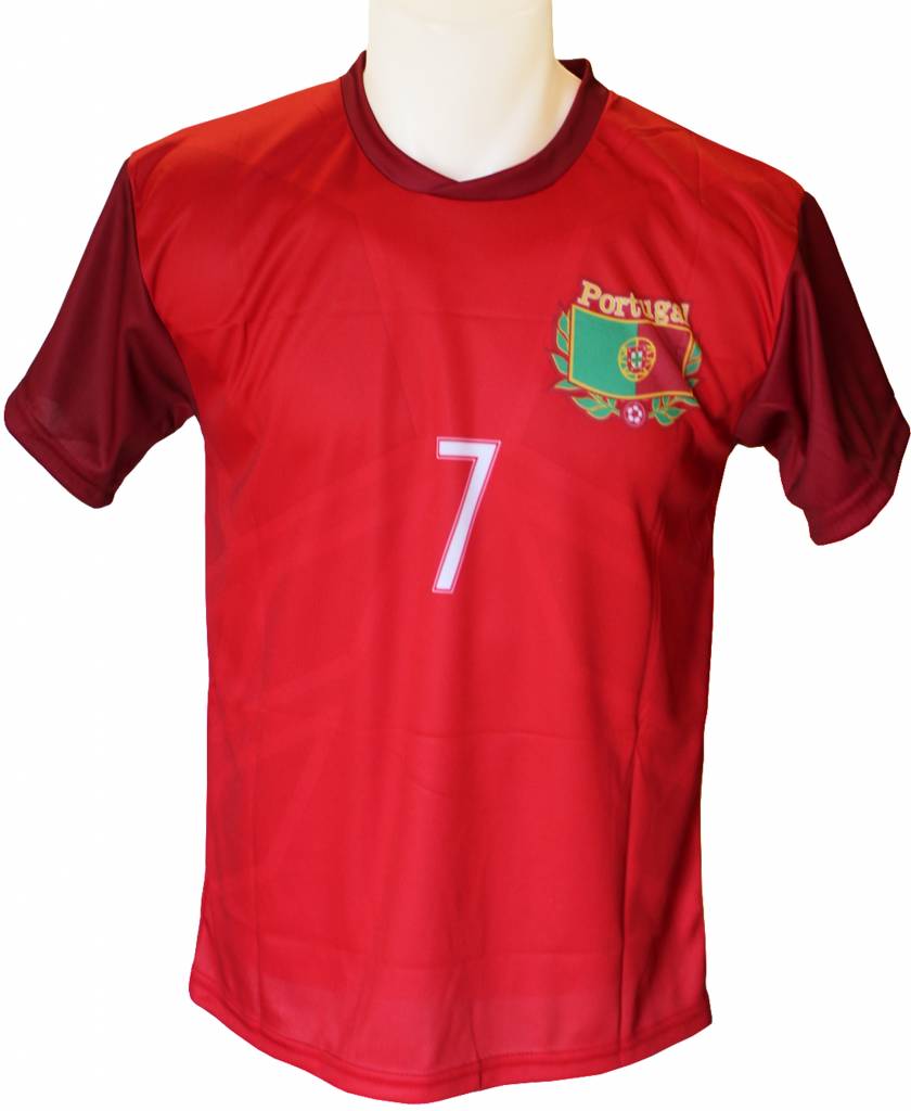 Portugal Voetbaltenue Ronaldo "Thuis"