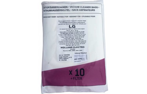 Holland Electro Sweefty / LG Goldstar / Moulinex powerspace Stofzuigerzakken
