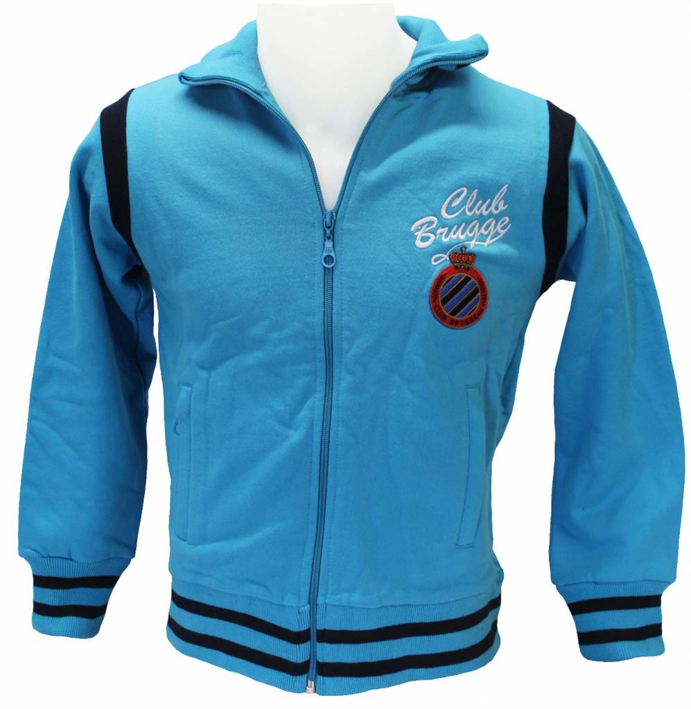 Sweatvest licht blauw Club Brugge