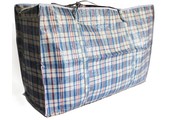 Geruite tas / Turkenzak XL 75 x 55 x 30 cm.