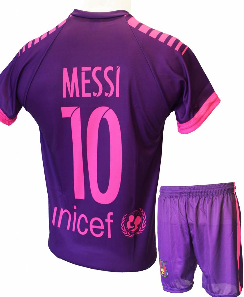 Barcelona Voetbaltenue Messi 2016-2017 "Uit" Barcelona Voetbaltenue Messi 2016-2017 "Uit"