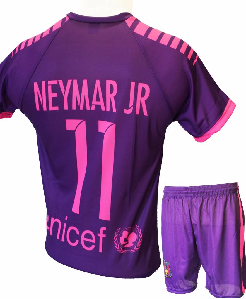 Barcelona Voetbaltenue Neymar 2016-2017 "Uit"