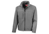 Softshell regenjas Classic grijs