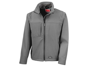 Softshell regenjas Classic grijs