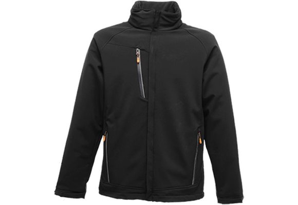 Softshell jas "Apex" Zwart