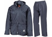Regenpak Volwassenen Navy blauw