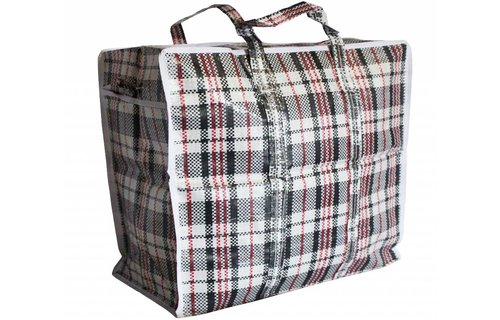 Geruite tas / Turkenzak Smal 40 x 45 x 20 cm. Geruite tas / Turkenzak Smal 40 x 45 x 20 cm.