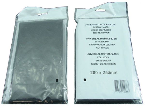 Universeel motorfilter voor stofzuiger