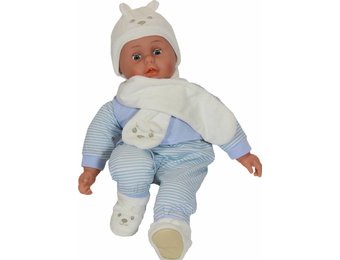 Baby Muts - Sjaal en Pantoffels ecru