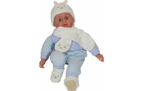 Baby Muts - Sjaal en Pantoffels ecru