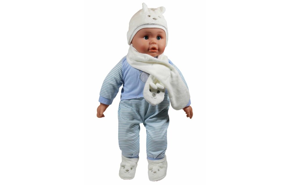 Baby Muts - Sjaal en Pantoffels ecru Baby Muts - Sjaal en Pantoffels ecru