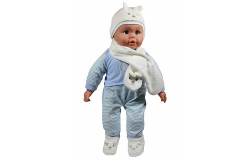 Baby Muts - Sjaal en Pantoffels ecru