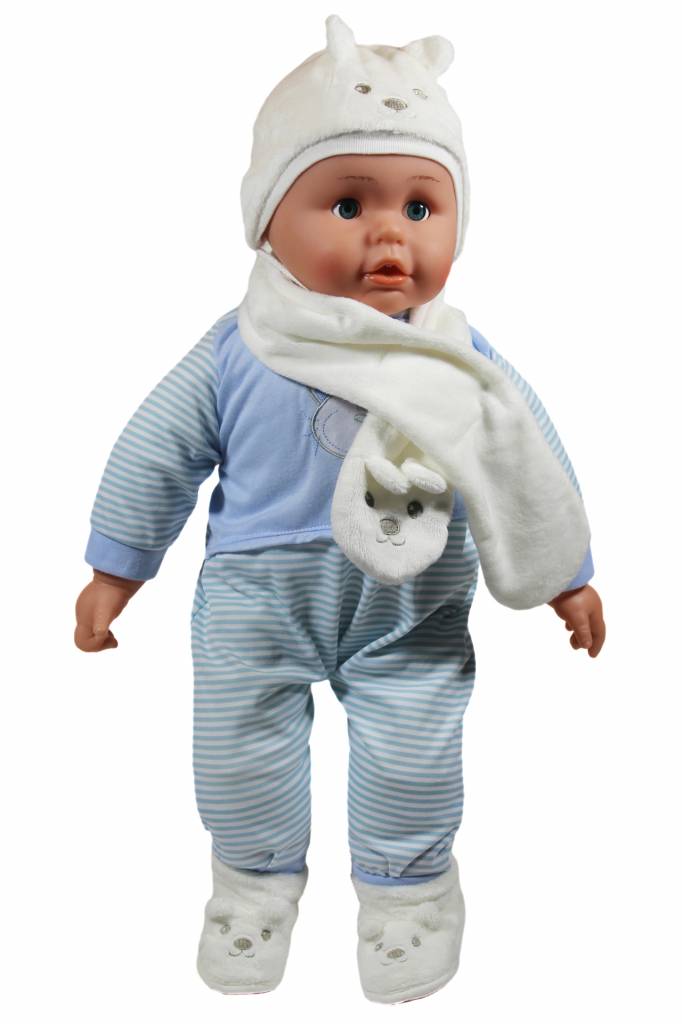 Baby Muts - Sjaal en Pantoffels ecru