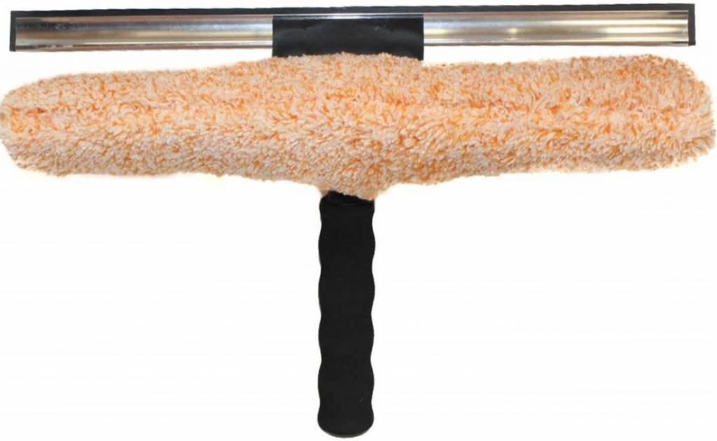 Combi Raamwasser met trekker Professioneel Inox waterdoorlatend 40 cm.