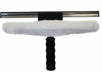 Combi Inwasser inox waterdoorlatend 30 cm.