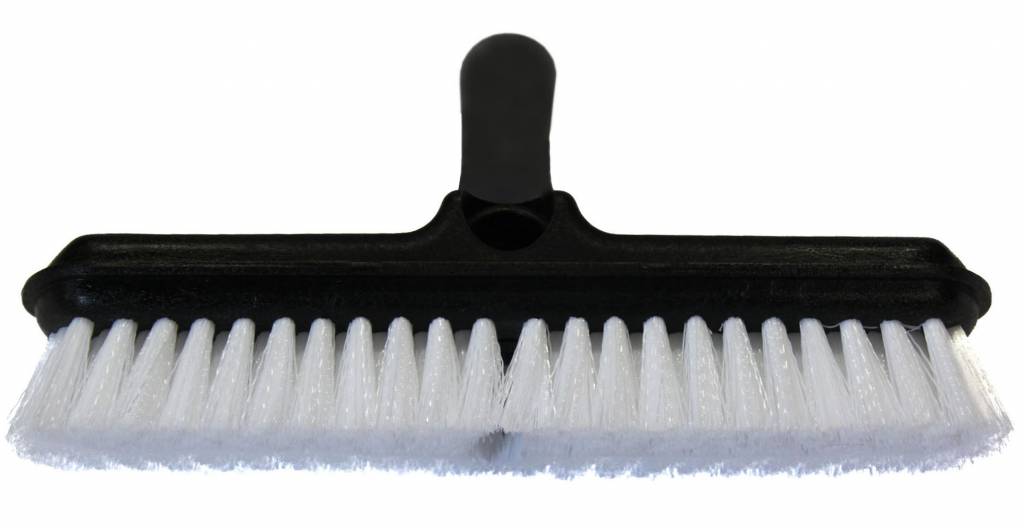 Waterdoorlatende vloerborstel hard