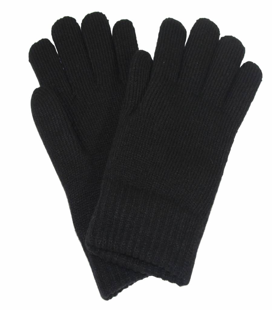 Heren handschoenen met pels zwart Heren handschoenen met pels zwart