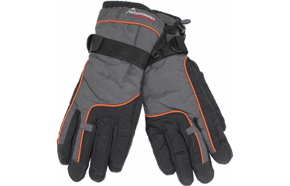 Ski handschoenen Performance grijs/zwart Ski handschoenen Performance grijs/zwart