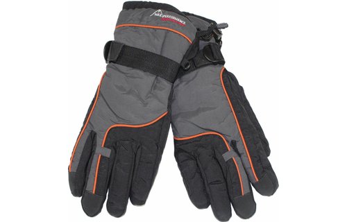 Ski handschoenen Performance grijs/zwart