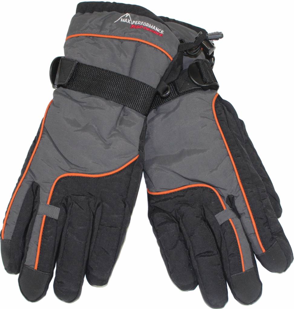 Ski handschoenen Performance grijs/zwart